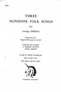 3 Nonsense Folk Songs Sharp Unison Sheet Music Songbook