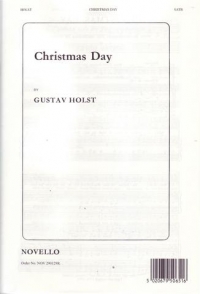 Christmas Day Holst Satb Sheet Music Songbook