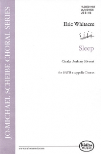 Sleep Whitacre Satb Sheet Music Songbook