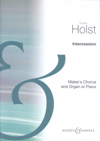 Intercession Holst Ttbb (6 Choruses) Sheet Music Songbook