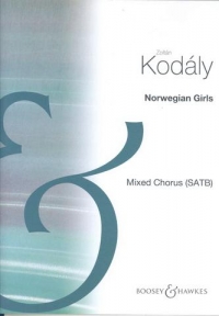 Norwegian Girls Kodaly Satb Sheet Music Songbook