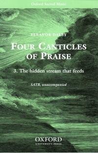 4 Canticles Of Praise 3 Daley Satb Sheet Music Songbook