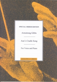 Anns Cradle Song Unison Sheet Music Songbook