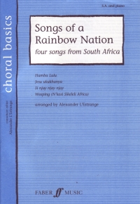 Songs Of A Rainbow Nation Sa Sheet Music Songbook