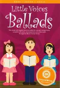 Little Voices Ballads 2pt Sa + Online Sheet Music Songbook
