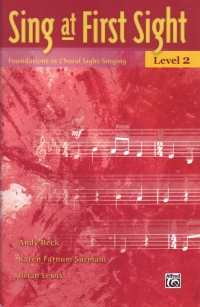 Sing At First Sight Level 2 Beck/surmani/lewis Sheet Music Songbook