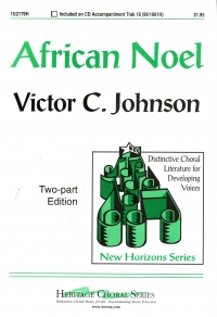 African Noel Johnson 2pt With Opt Small Percussion Sheet Music Songbook