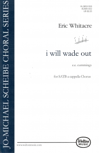 I Will Wade Out Whitacre Satb Sheet Music Songbook