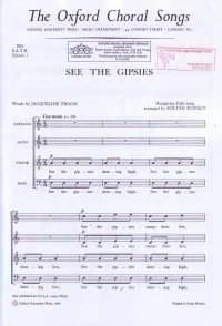 See The Gipsies Kodaly Satb Sheet Music Songbook