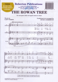 Rowan Tree Roberton Sa Sheet Music Songbook