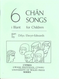 Chwe Chan I Blant 6 Songs For Children Edwards Sheet Music Songbook