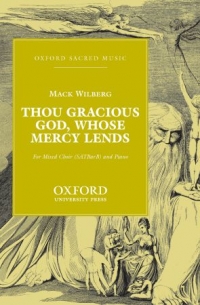 Thou Gracious God Whose Mercy Wilberg Satbarb/pf Sheet Music Songbook