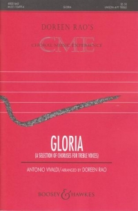 Gloria Selection Of Choruses Vivaldi/rao Treble Sheet Music Songbook