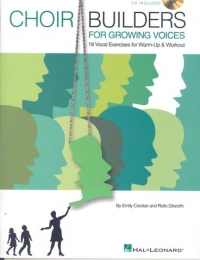 Choir Builders For Growing Voices 18 Vocal Exercis Sheet Music Songbook