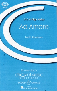 Ad Amore Kesselman Ssaa & Bells Italian Sheet Music Songbook