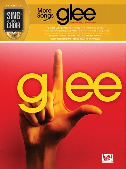 Sing With The Choir 17 More Songs From Glee + Cd Sheet Music Songbook