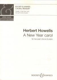 A New Year Carol Howells 2pt Chorus & Piano Sheet Music Songbook