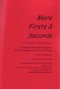 More Firsts & Seconds Appleby Voice  2part Sheet Music Songbook