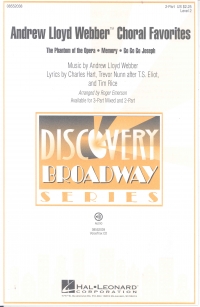 Andrew Lloyd Webber Choral Favourites Sa Sheet Music Songbook