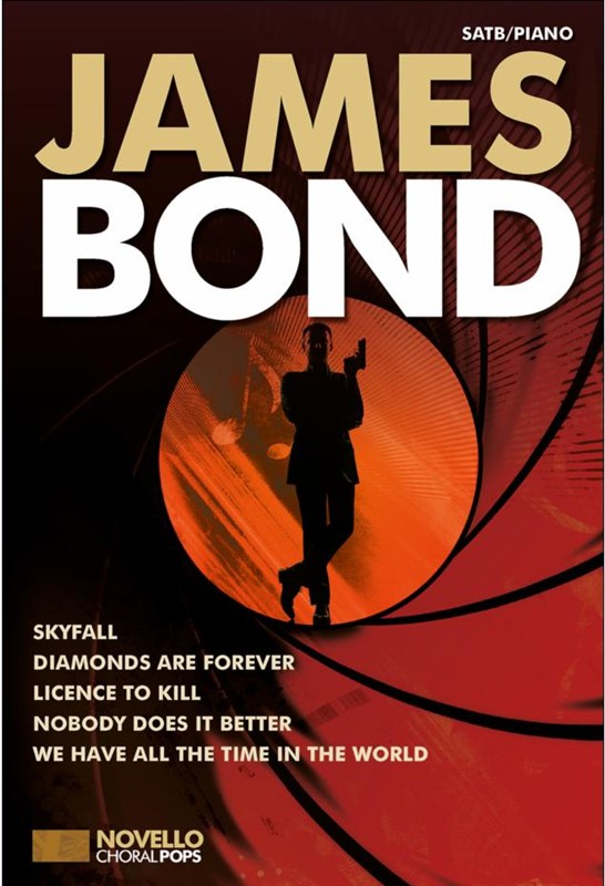 James Bond Choral Pops Collection Satb Sheet Music Songbook