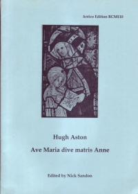 Ave Maria Dive Matris Anne Aston Sattb Sheet Music Songbook