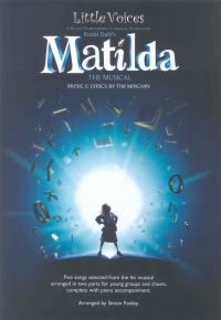 Little Voices Matilda Book Only Sheet Music Songbook