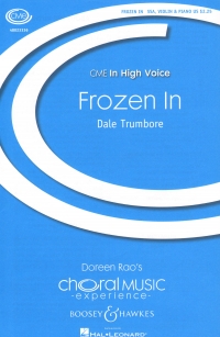 Frozen In Trumbore Ssa Violin & Piano Sheet Music Songbook