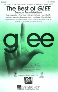 Best Of Glee Season Two Medley Sab Sheet Music Songbook