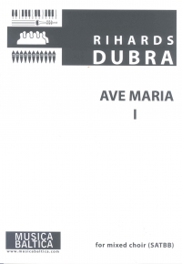 Ave Maria I Dubra Satbb Sheet Music Songbook