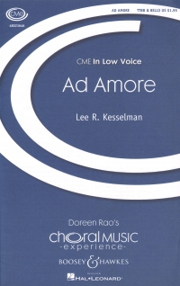 Ad Amore Kesselman Ttbb & Bells Sheet Music Songbook