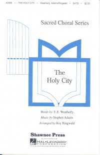 Holy City Adams/ringwald Satb Sheet Music Songbook