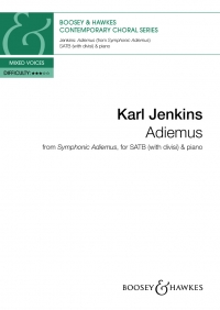 Adiemus Jenkins Symphonic Adiemus Ssaatb & Piano Sheet Music Songbook
