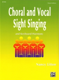 Choral & Vocal Sight Singing Litten Pianist Editio Sheet Music Songbook