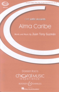 Alma Caribe Guzman Sa Piano Bass & Percussion Sheet Music Songbook
