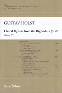 Holst Choral Hymns From Rig Veda 3rd Group Ssaa Sheet Music Songbook