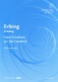Erlking Schubert Crawford Ccbar Sheet Music Songbook