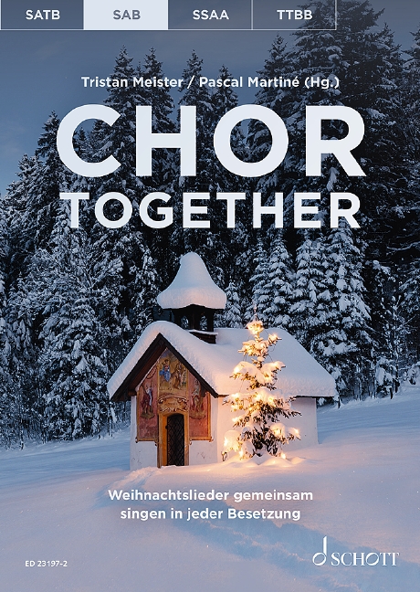 Chor Together Sab Acappella German Sheet Music Songbook