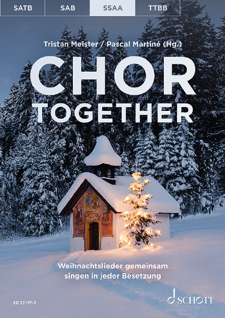 Chor Together Ssaa Acappella German Sheet Music Songbook