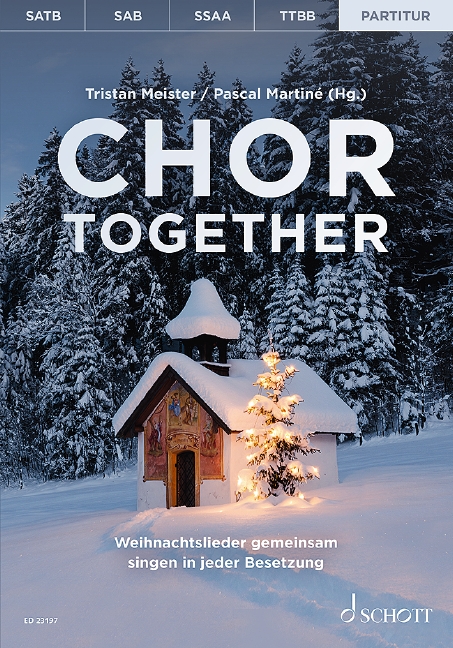 Chor Together Satb Acappella German Sheet Music Songbook