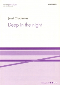 Deep In The Night Chydenius Satb Sheet Music Songbook