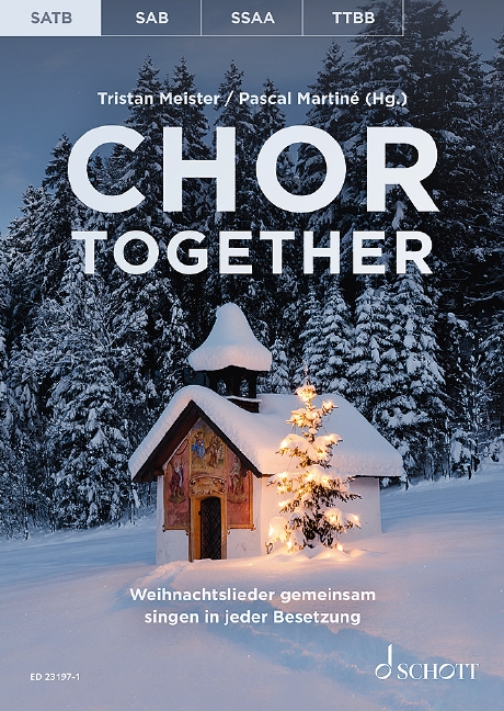 Chor Together Martine & Meister Satb Sheet Music Songbook