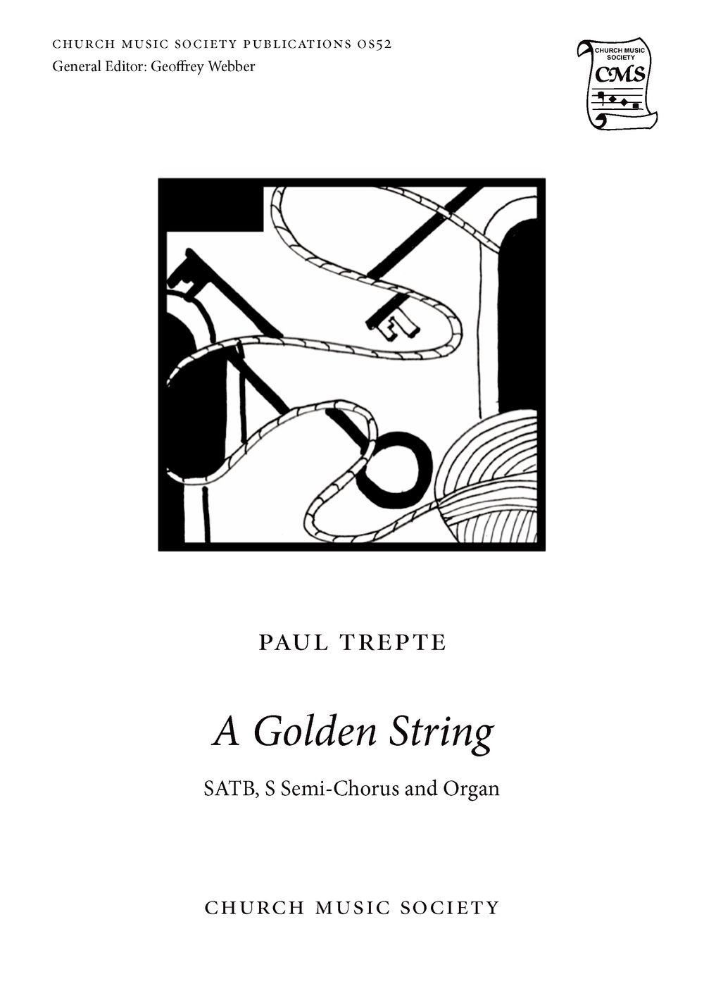 A Golden String Trepte Satb Sheet Music Songbook