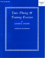 Dodds Voice Placing & Training Exercises Contr/bar Sheet Music Songbook