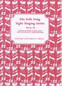 Folk Song Sight Singing Series Book 9 Crowe Sheet Music Songbook