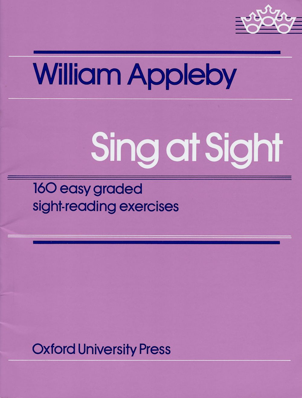 Sing At Sight Appleby Sheet Music Songbook