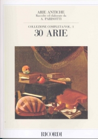 Arie Antiche (parisotti) Vol 1 30 Airs Sheet Music Songbook