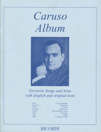Caruso Album  Favourite Songs & Arias Sheet Music Songbook
