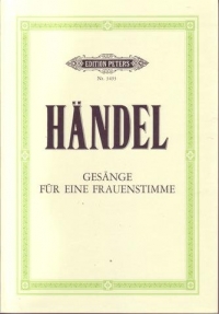 Handel Songs For Female Voices (30) Sheet Music Songbook