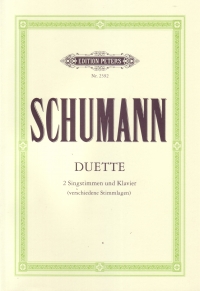 Schumann Duets (34) Sheet Music Songbook