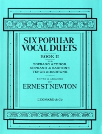 Six Popular Vocal Duets Book 2 S/t S/b T/b Newton Sheet Music Songbook